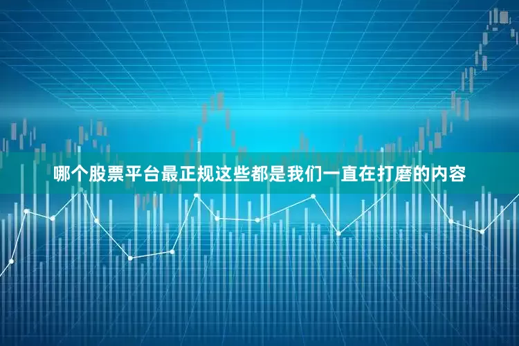 哪个股票平台最正规这些都是我们一直在打磨的内容
